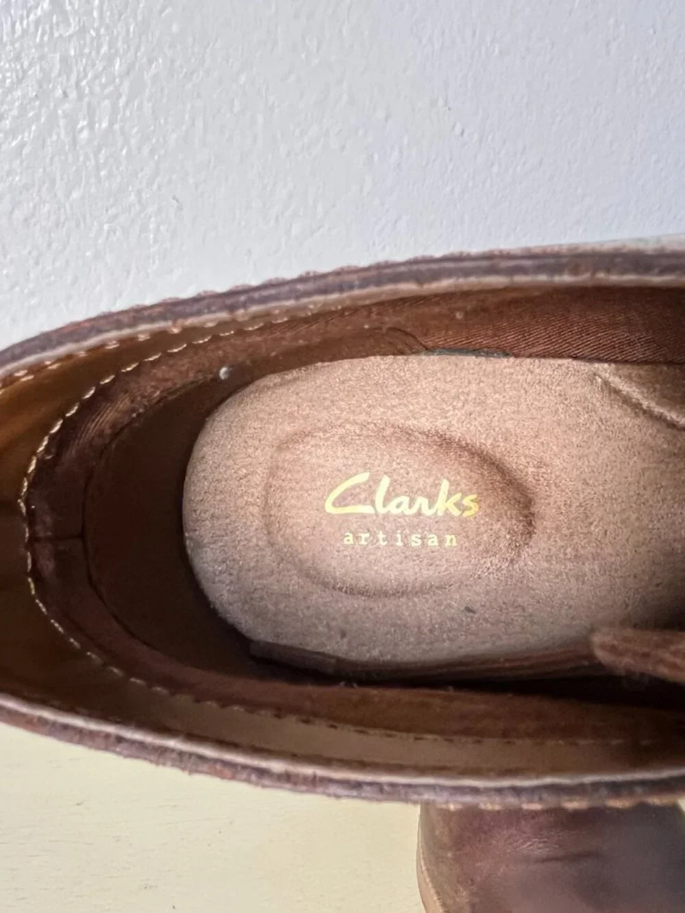 Clarks Maypearl Flora Leather Booties